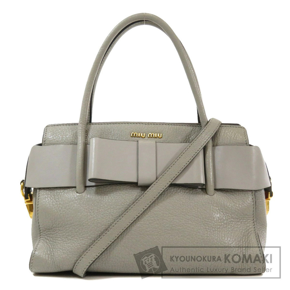 Miu MIu Rion Handbag Leather
